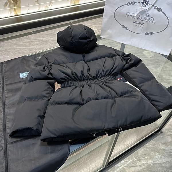 すぐ届プラダ 並行輸入品 Re-Nylon ダウンジャケット pug52827